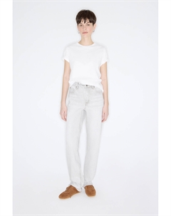 Джинсы Straight Fit ST204 светло-серого цвета 2mood