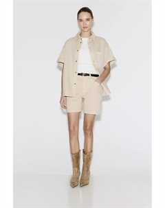 Шорты из денима бежевого цвета 2mood