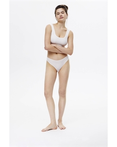 Стринги с низкой посадкой молочного цвета 2mood