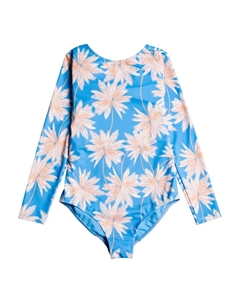 Рокси Рашгард "Сокровище океана", лазурный Roxy