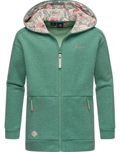 Толстовка с капюшоном "Theera Zip", стильная толстовка для девочек с капюшоном, мятный Ragwear