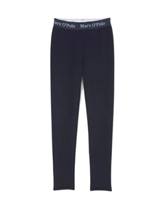 Трикотажные брюки "из теплой смесовой хлопчатобумажной ткани", синий Marc o'polo