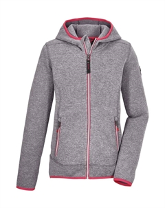 Флисовая куртка "KOS 355 GRLS KNTFLC JCKT", серый Killtec