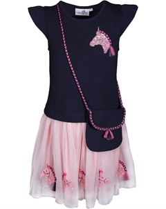 Мини-платье для счастливых девочек "платье", цвет морской волны Happy girls