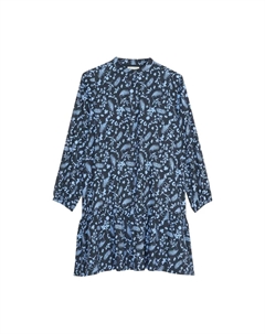 Платье-свитшот "из струящейся вискозы", синий Marc o'polo