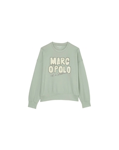 Толстовка «с логотипом из махровой ткани», зеленый Marc o'polo