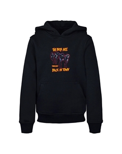 Толстовка с капюшоном « Men's Kids Thin Lizzy - The Boys Are Back Basic Hoody», черный Merchcode