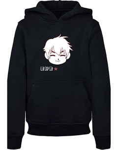 Толстовка "Manga Boy Japan", принт, черный F4nt4stic