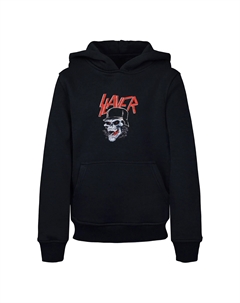 Толстовка с капюшоном « Men's Kids Slayer - Толстовка Laughing Skull Basic Hoody», черный Merchcode
