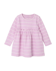 Мини-платье "NBFKIANNA LS DRESS", цвет Pastel Lavender Name it