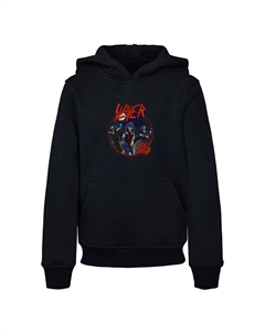 Толстовка с капюшоном « Men's Kids Slayer - Live Undead Basic Hoody», черный Merchcode