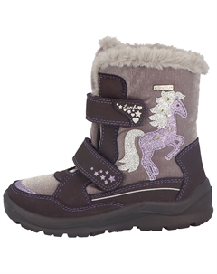 Зимние ботинки «Kanani-SYMPATEX Flashing Shoes», зимние ботинки, уличная обувь, детская обувь с функцией мигания, цвет braun-taupe Lurchi