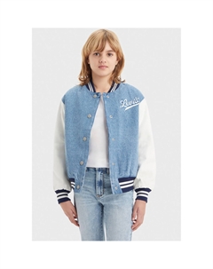 Детская куртка-бомбер «LVG DENIM BOMBER JACKET», для ДЕВОЧЕК Kids, цвет vibe check Levi's®
