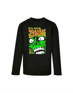 Лонгслив с длинным рукавом « для мужчин и детей Rob Zombie - Zombie с длинным рукавом», черный Merchcode