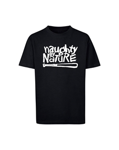 Футболка « Мужская детская футболка Naughty By Nature - Logo Basic Футболка», черный Merchcode