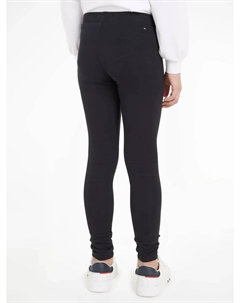 Леггинсы "VARSITY FITTED LEGGING", дети до 16 лет, с надписью-логотипом, цвет Desert Sky Tommy hilfiger