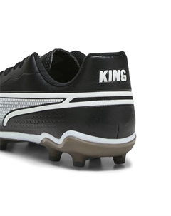 Футбольные бутсы "Подростковые футбольные бутсы KING MATCH FG/AG", белый Puma