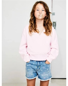 Шорты "NKFROSE HW MOM DNM SHORTS", синий Name it