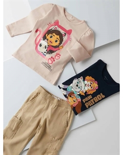 Рубашка с длинными рукавами "NMFNUBINA PAWPATROL LS TOP NOOS CPLG", цвет Dark Sapphire Name it