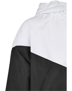 Всепогодная куртка " Men's Boys 2-Tone Tech Windrunner" (1 шт.), с капюшоном, белый Urban classics