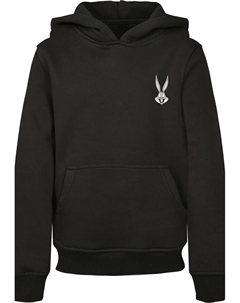 Толстовка "Looney Tunes Bugs Bunny Breast Print", принт, черный F4nt4stic