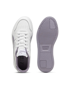 Кроссовки "CARINA STREET JR", цвет White-Pale Plum- Silver Puma