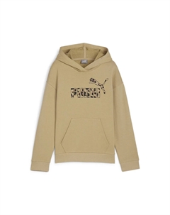 Толстовка "ESS+ ANIMAL Hoodie Girls", бежевый Puma