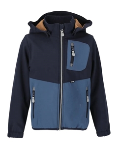 Куртка софтшелл "Тарзан" с проклеенными швами, синий Zigzag