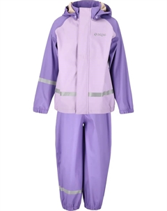 Дождевик "GILBO" со светоотражающими элементами, цвет Flieder Zigzag