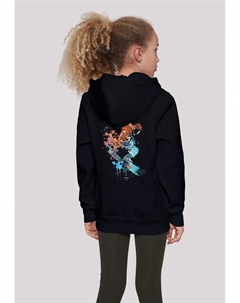 Толстовка "Сноубордист", принт, черный F4nt4stic