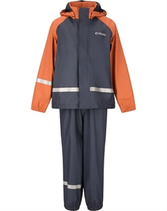 Дождевик "GILBO" со светоотражающими элементами, оранжевый Zigzag