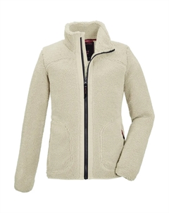 Флисовая куртка "KOW 137 GRLS FLC JCKT", белый Killtec