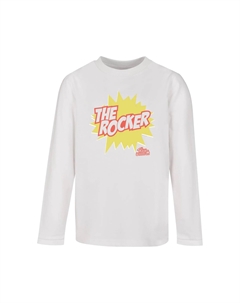 Лонгслив с длинным рукавом « Men's Kids Thin Lizzy - The Rocker Comic Longsleeve», белый Merchcode