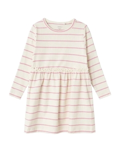 Трикотажное платье "NMFKIANNA LS DRESS", цвет Jet Stream Name it