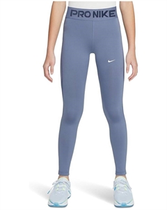 Брюки Kids Pro Mid-rise Leggings, цвет World Indigo Nike