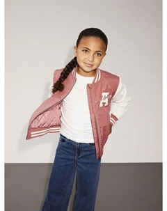 Куртка-бомбер "NKNMAIN BOMBER JACKET PB", цвет Withered Rose Name it