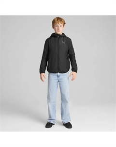 Ветровка "Ветровка с флисовой линией для молодежи", черный Puma