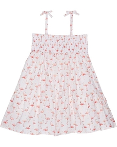 Платье Printed Cover-Up, розовый Janie and jack