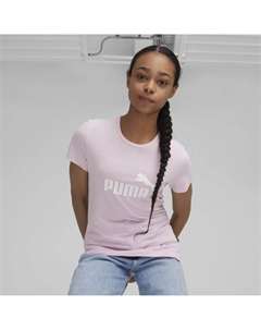 Тренировочная рубашка "Essentials Logo T-Shirt Girls", фиолетовый Puma