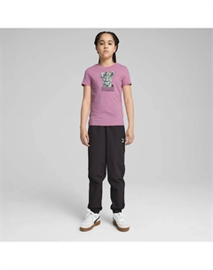 Футболка "Футболка GRAPHICS Flower Crown для девочек", розовый Puma