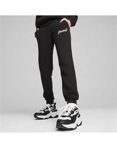 Спортивные брюки "ESS+ Script спортивные штаны для девочек", черный Puma