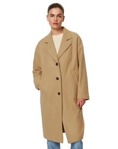 Шерстяное пальто "из итальянской смесовой шерсти", бежевый Marc o'polo