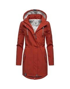 Куртка софтшелл "L60013", с капюшоном, водоотталкивающая переходная куртка со съемным капюшоном, красный Peak time