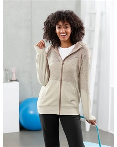 Куртка катамаранная вязаная флисовая, с капюшоном, цвет Rosenholz-Meliert Catamaran