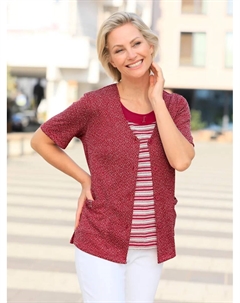 Куртка-рубашка "Куртка-рубашка", цвет Kirsche-Meliert Classic basics