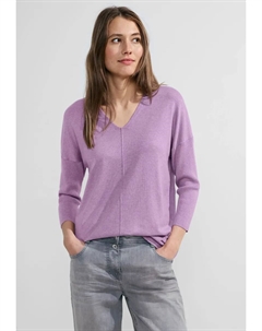 Вязаный свитер в стиле оверсайз, цвет Sporty Lilac Melange Cecil