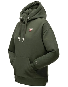 Толстовка с капюшоном "Goldfee", стильная женская толстовка в стиле оверсайз, зеленый Navahoo