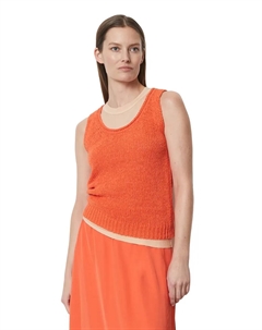 Свитер с круглым вырезом "из смеси органического хлопка", цвет Orange Marc o'polo