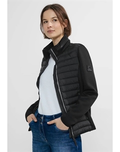 Короткая куртка, с капюшоном, с капюшоном, черный Cecil