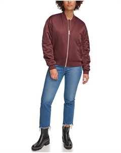 Куртка-бомбер Fashion Bomber with Ruching on, цвет Dark Chocolate Levi's®